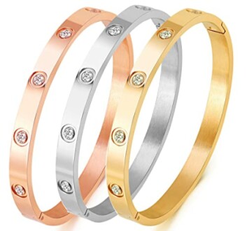 A D. ALLEN & DANMI. AD Jewelry Love Bangle Bracelet