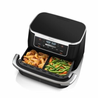 Ninja DZ071 Foodi 6-in-1 DualZone FlexBasket Air Fryer